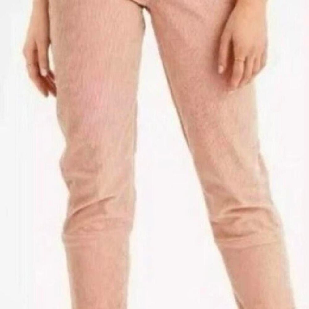 American-eagle Women's Pink and Tan Jeans